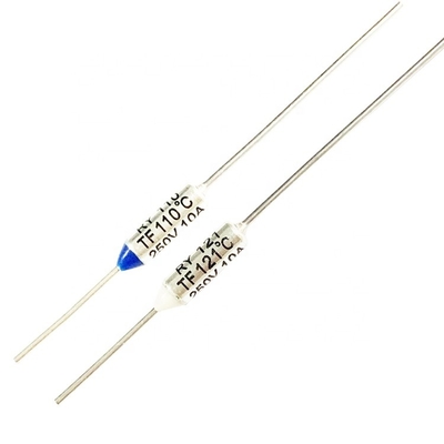Metal Case RY 250V 10A 16A non resettable thermal fuse For Household Appliances