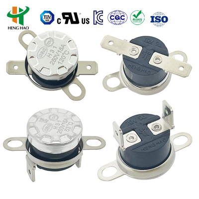 250V16A KSD301 তাপমাত্রা নিয়ন্ত্রক 125V 16A বিমেটালিক থার্মোস্ট্যাট KSD301 তাপমাত্রা নিয়ন্ত্রক