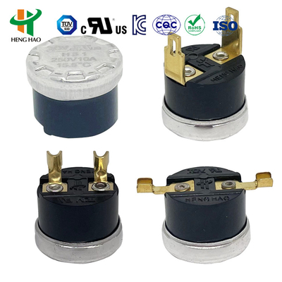 250V16A KSD301 তাপমাত্রা নিয়ন্ত্রক 125V 16A বিমেটালিক থার্মোস্ট্যাট KSD301 তাপমাত্রা নিয়ন্ত্রক