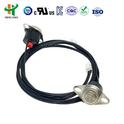 250V 16A তাপীয় কাটা বন্ধ সুইচ স্ন্যাপ অ্যাকশন বিমেটালিক থার্মোস্ট্যাট