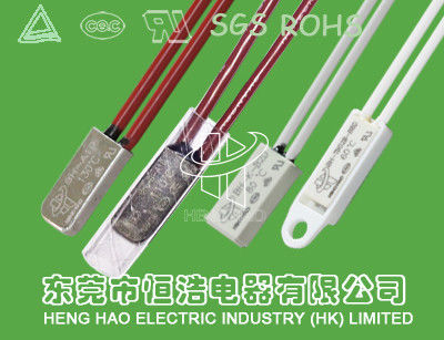 KSD9700 250V 5A রেটেড থার্মাল প্রোটেকশন সুইচ BW সিরিজ 40 -155℃ অ্যাকশন টাইপ