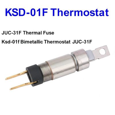 KSD-01F থার্মোস্ট্যাট JUC-31F থার্মাল ফিউজ Ksd-01f বিমেটালিক থার্মোস্ট্যাট JUC-31F