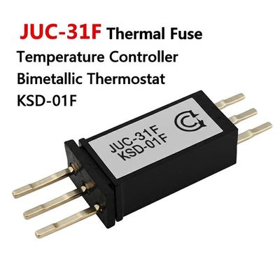 JUC-31F তাপীয় ফিউজ তাপমাত্রা নিয়ন্ত্রক বিমেটালিক থার্মোস্ট্যাট KSD-01F