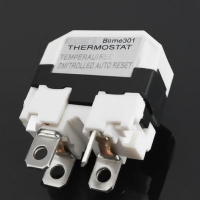 KSD301 বাইমেটাল থার্মোস্ট্যাট তাপমাত্রা নিয়ন্ত্রিত সুইচ, ১,০০,০০০ চক্র, ২৫০V ১৬A এবং ০-২৫০℃ পরিসীমা