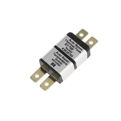 স্বয়ংক্রিয় রিসেট থার্মাল ফিউজ, তাপমাত্রা সীমা ৫০-১৫০℃, ১০,০০০ জীবনচক্র এবং বৃহৎ ধাতব আবরণ