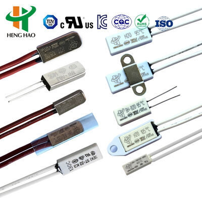 বৈদ্যুতিক হিটিং অ্যাপ্লায়েন্সের জন্য 250V 25A রেটযুক্ত মোটর থার্মাল ওভারলোড সুইচ 9700k তাপমাত্রা প্রোটেক্টর