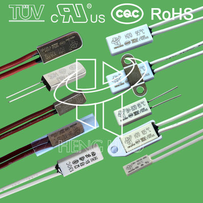 BW9700 Motor Thermal heat Protector fuse Pump temperature thermal switch Certificated UL TUV CQC KC 250V 5-16A 30-150C