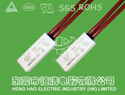 Metal / Plastic Case Motor Thermal Overload Switch Small Size RoHS Approved